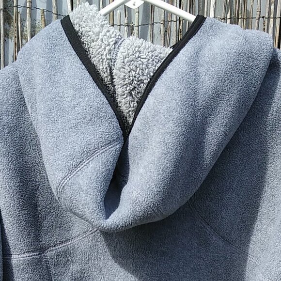 Reebok Fleece Faux Sherpa-Lined Hooded Jacket - S - Picture 10 of 15